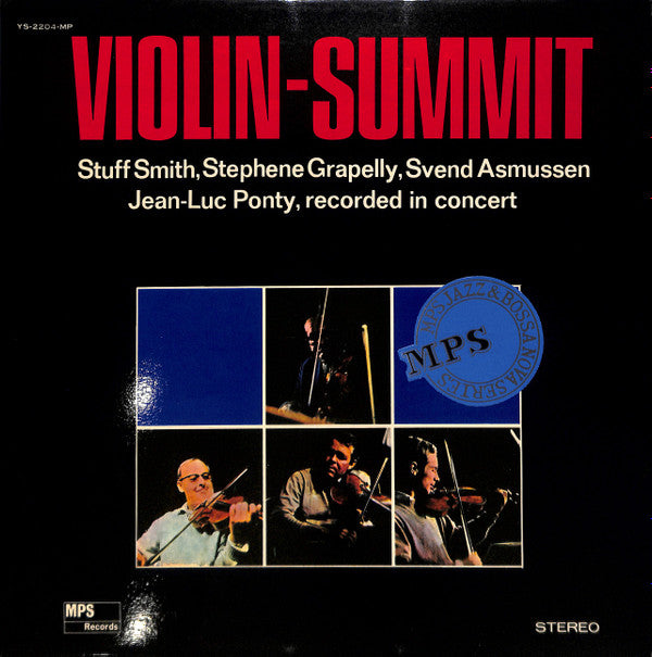 Stuff Smith - Violin-Summit(LP, Album, Promo, W/Lbl)