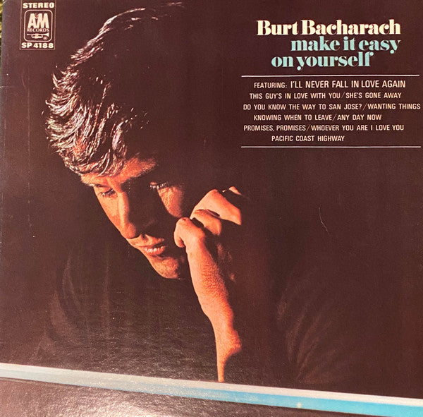 Burt Bacharach - Make It Easy On Yourself (LP, Album, Mon)