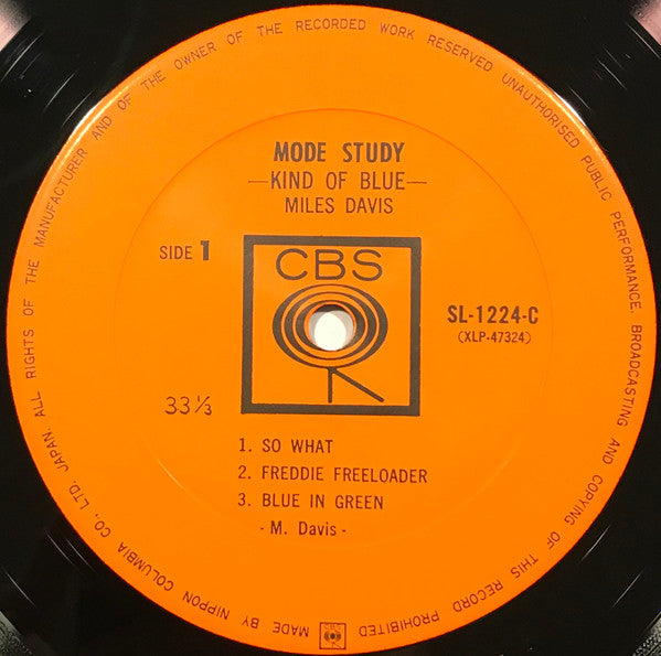 Miles Davis - Mode Study (2xLP, Comp, Mono, RE, Gat)