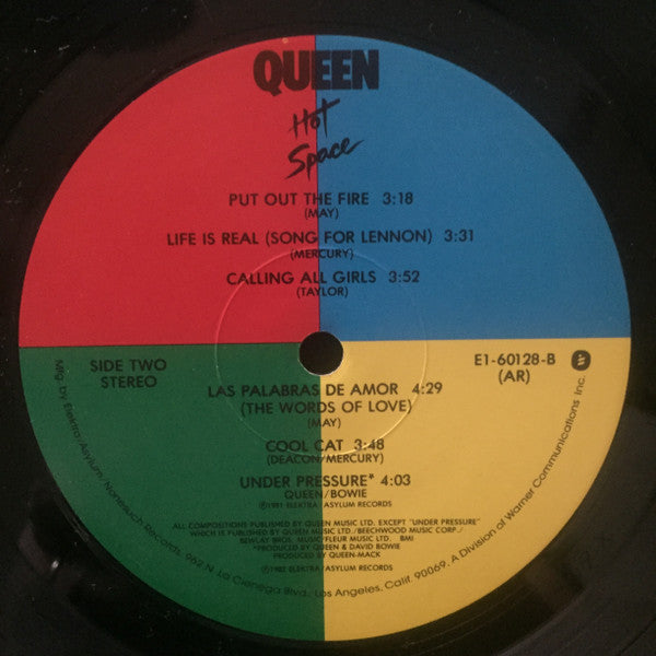 Queen - Hot Space (LP, Album, AR)