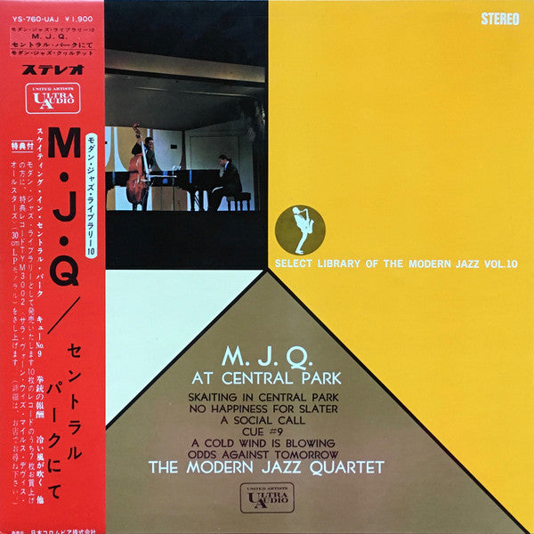 The Modern Jazz Quartet - M.J.Q. At Central Park (LP, Album, Gat)
