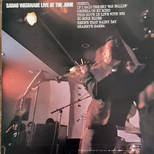 Sadao Watanabe - Live At The Junk (LP, Album, RE)