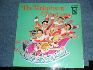 The Ventures - The Ventures In Christmas (LP, Album, Red)