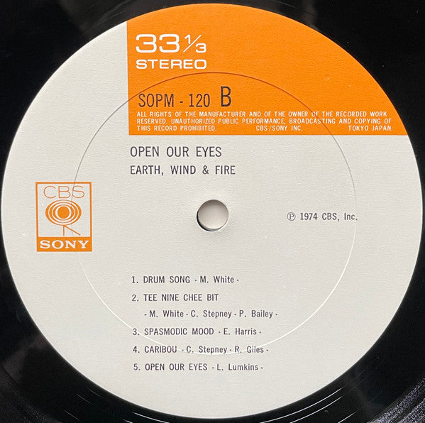 Earth, Wind & Fire - Open Our Eyes (LP, Album)