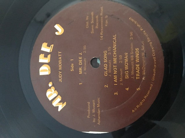 Judy Mowatt - Mr. Dee-J (LP, Album)