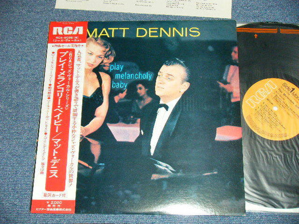 Matt Dennis - Play Melancholy Baby (LP, Album, Mono, RE)