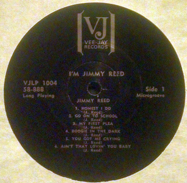 Jimmy Reed - I'm Jimmy Reed (LP, Album, Mono, RP)