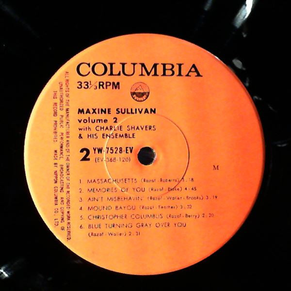 Maxine Sullivan - Leonard Feather Presents Maxine Sullivan, Vol. II...