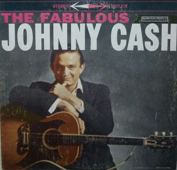 Johnny Cash - The Fabulous Johnny Cash (LP, Album, RE, Pit)