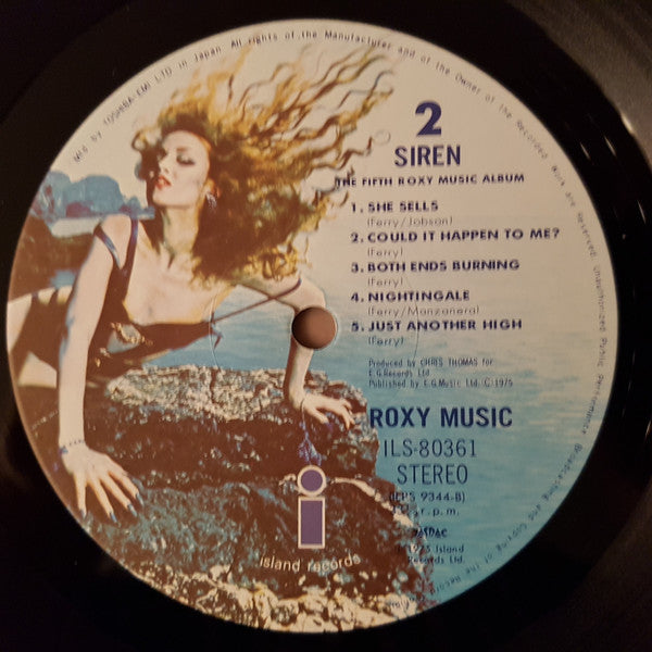 Roxy Music - Siren (LP, Album)