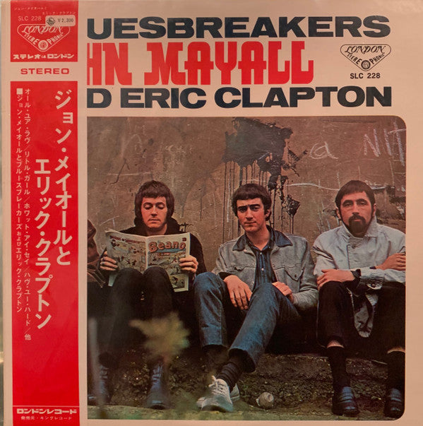 John Mayall With Eric Clapton - Blues Breakers (LP, Album, RE)