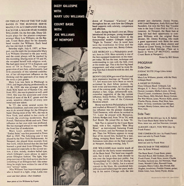 Count Basie - At Newport(LP, Mono, RE)