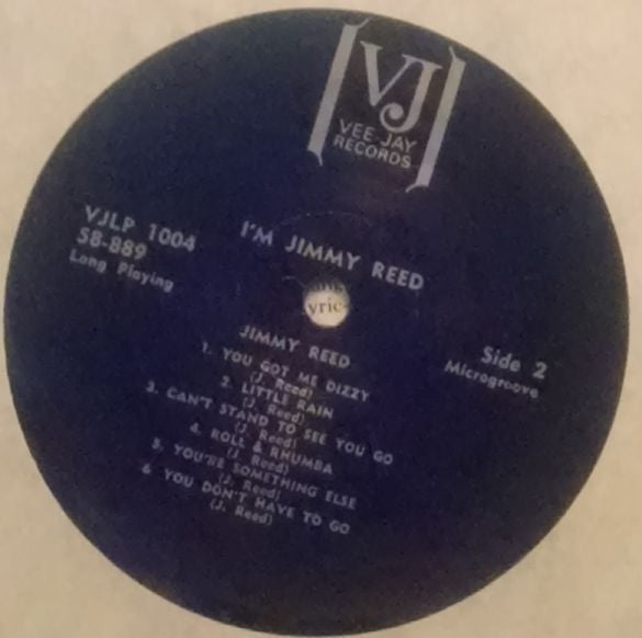 Jimmy Reed - I'm Jimmy Reed (LP, Album, Mono, RP)
