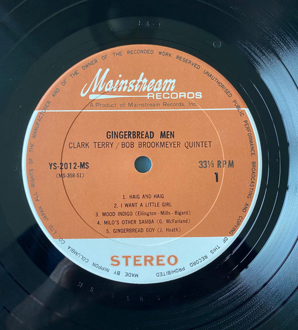 Clark Terry / Bob Brookmeyer Quintet - Gingerbread Men (LP, Album)