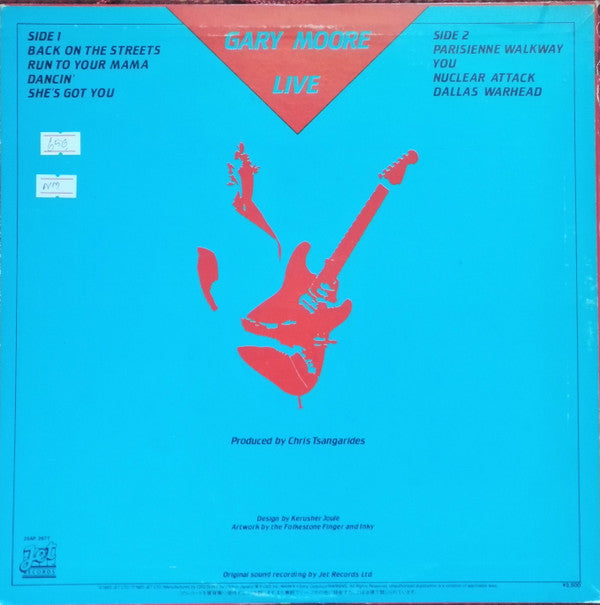 Gary Moore - Live (LP, Album)