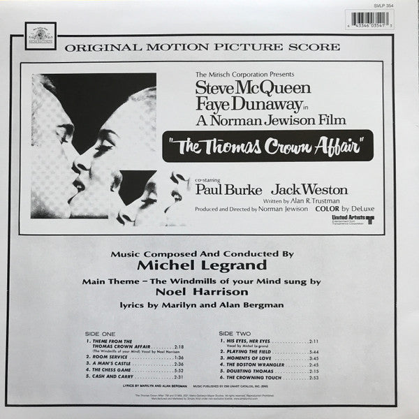 Michel Legrand - The Thomas Crown Affair (Original Motion Picture S...