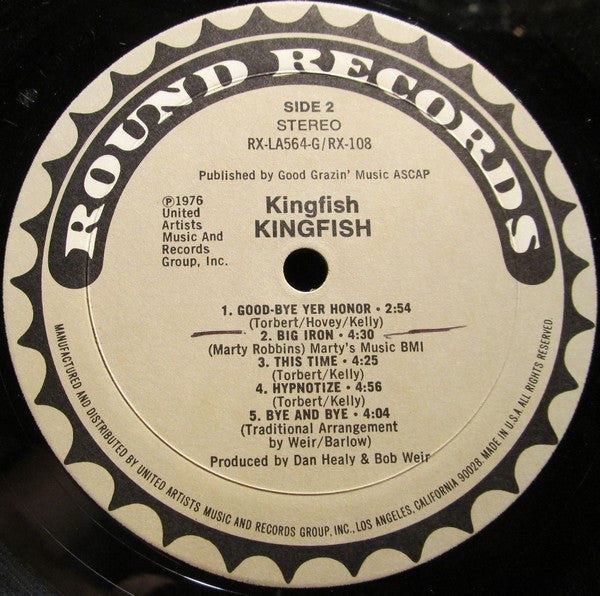 Kingfish - Kingfish (LP, Album, Res)