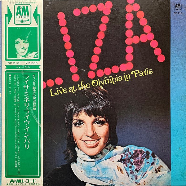 Liza Minnelli - Live At The Olympia In Paris (LP, Album, Gat)