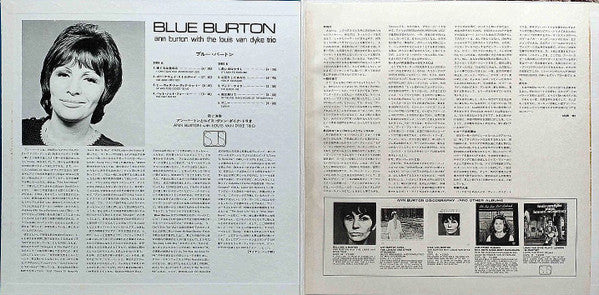 Ann Burton With The Louis Van Dyke Trio* - Blue Burton (LP, Album, RE)