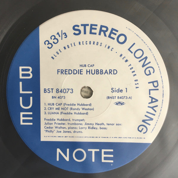 Freddie Hubbard - Hub Cap (LP, Album, Ltd, RE)