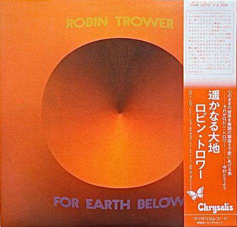 Robin Trower - For Earth Below (LP, Album)