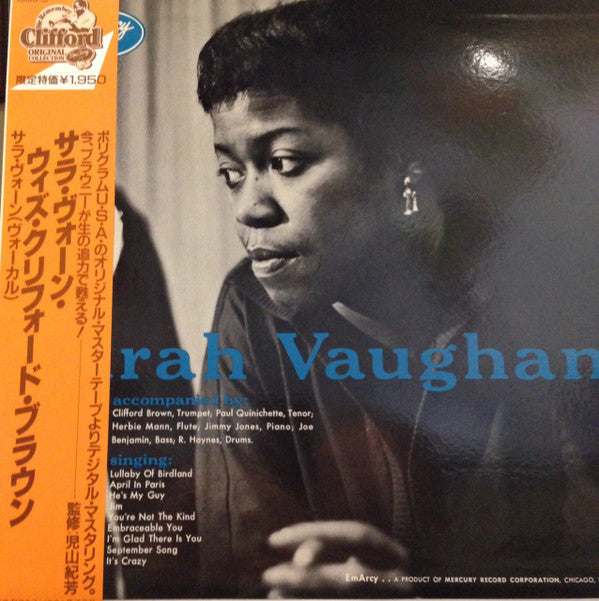 Sarah Vaughan - Sarah Vaughan (LP, Album, Mono, RE)