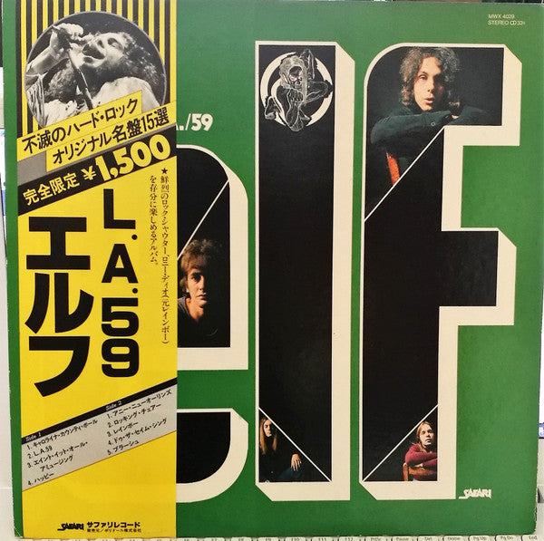 ELF (3) - L.A./59 (LP, Album, RE)