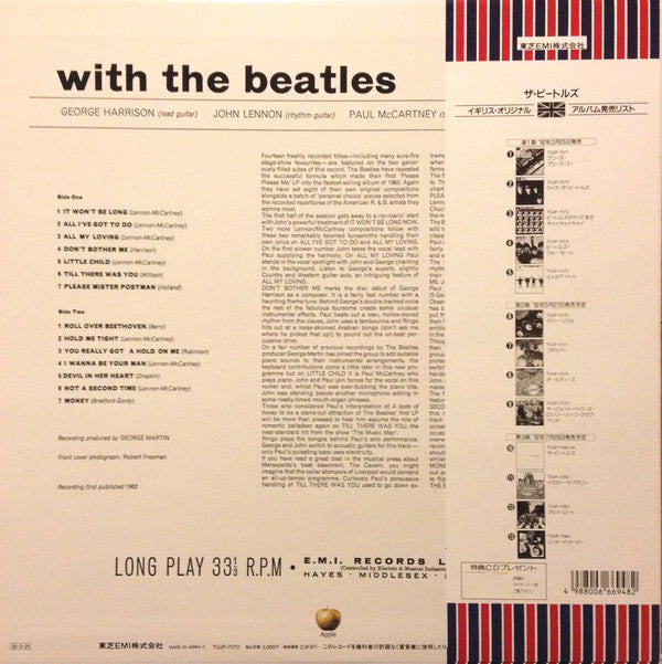 The Beatles - With The Beatles (LP, Album, Mono, Ltd, RE, RM)