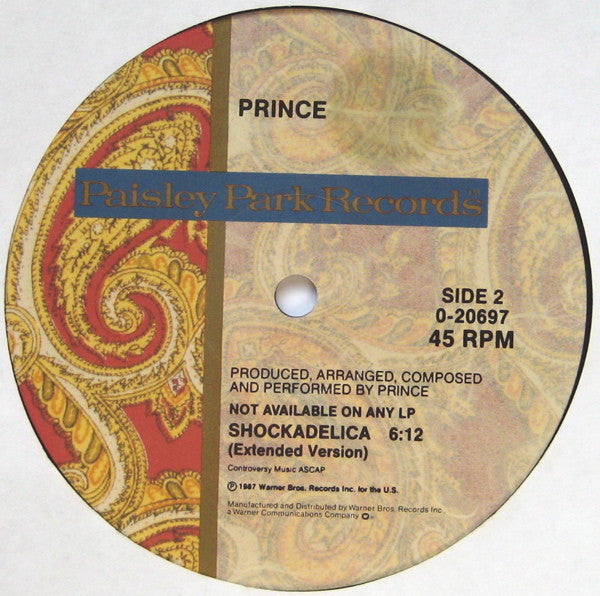 Prince - If I Was Your Girlfriend (12"", Maxi, ARC)