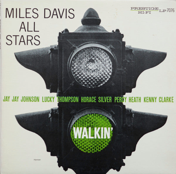 Miles Davis All Stars - Walkin' (LP, Album, RE)