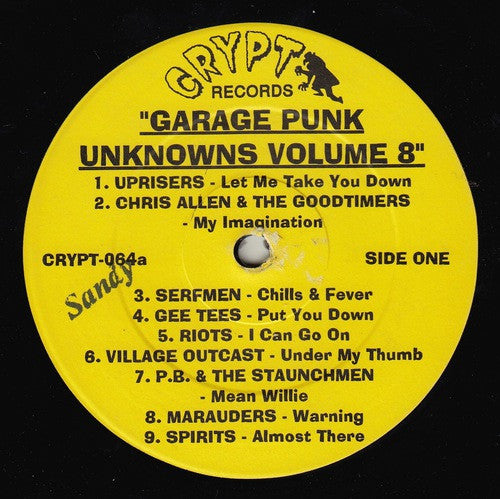 Various - Garage Punk Unknowns Volume 8! (18 Rockin' Mid-60s Punk T...
