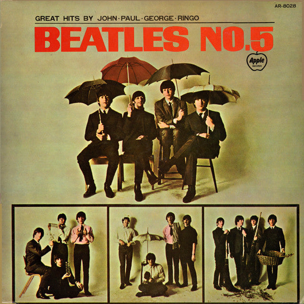 The Beatles - Beatles No. 5 (LP, Comp, Mono, RE)