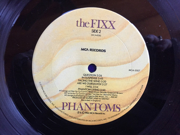 The Fixx - Phantoms (LP, Album, Club, Car)