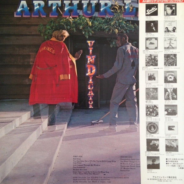 Arthur Lee - Vindicator (LP, Album, RE)