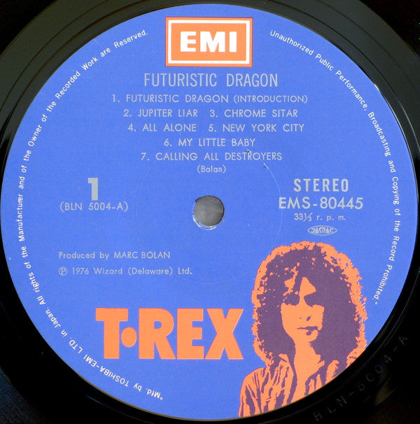 T. Rex - Futuristic Dragon (LP, Album)