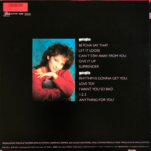 Gloria Estefan And Miami Sound Machine* - Let It Loose (LP, Album)