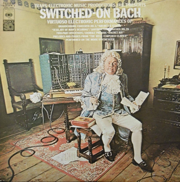 Walter Carlos - Switched-On Bach (LP, Album, Quad)