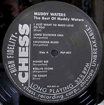 Muddy Waters - The Best Of Muddy Waters (LP, Comp, Mono, RE)