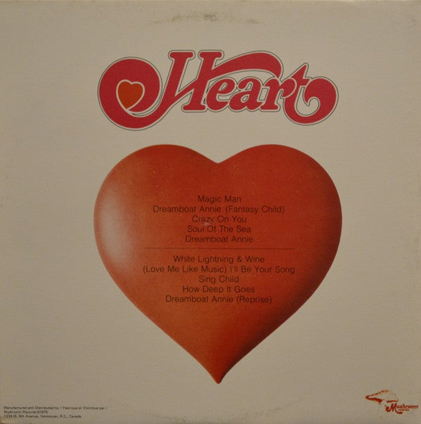 Heart - Dreamboat Annie (LP, Album, Gat)