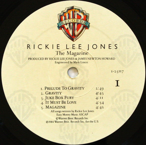 Rickie Lee Jones - The Magazine (LP, Album)