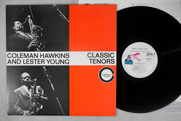Coleman Hawkins / Lester Young - Classic Tenors (LP, Comp, Mono)