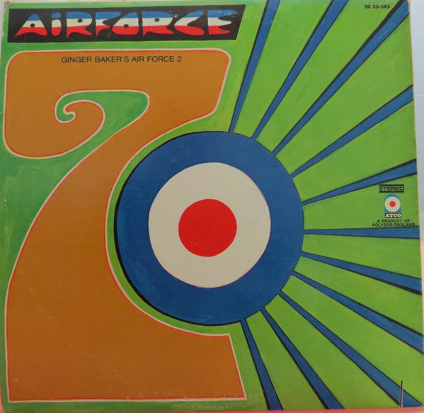 Ginger Baker's Air Force - Air Force 2 (LP, Album, Gat)