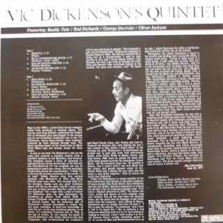 Vic Dickenson's Quintet* - Vic Dickenson's Quintet (LP, Album, RE)