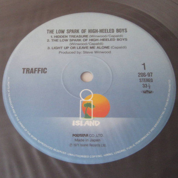Traffic - The Low Spark Of High Heeled Boys (LP, Album, RE)