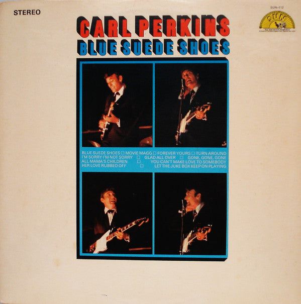 Carl Perkins - Blue Suede Shoes (LP, Comp)