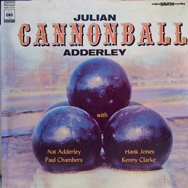 Cannonball Adderley - Presenting ""Cannonball"" (LP, Album, Mono, RE)