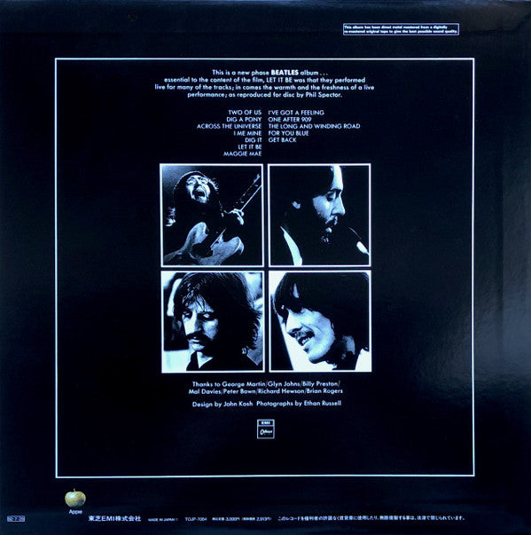 The Beatles - Let It Be (LP, Album, Ltd, RE, RM)