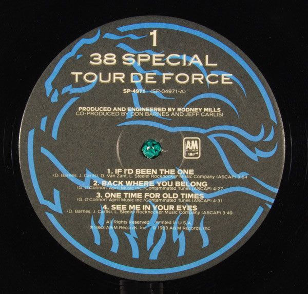 38 Special (2) - Tour De Force (LP, Album, Ind)