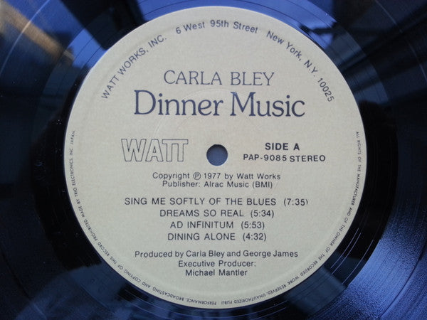 Carla Bley - Dinner Music (LP, Album)