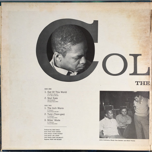 The John Coltrane Quartet - Coltrane (LP, Album, RP, Gat)